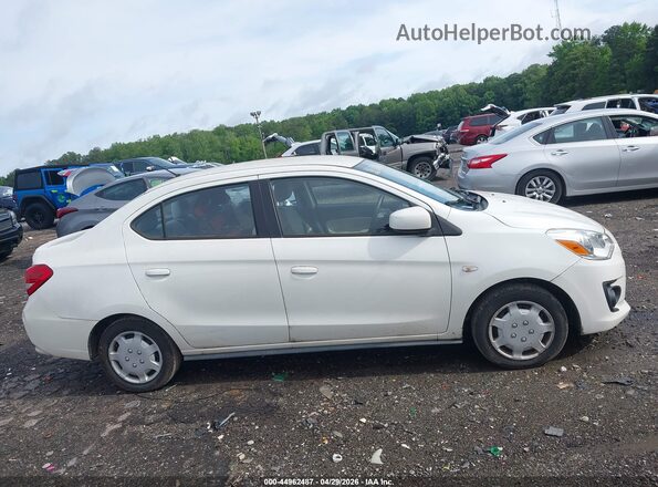 ML32F3FJ9LHF04549 2020 MITSUBISHI MIRAGE G4 White Rear interior view