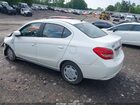2020 Mitsubishi Mirage G4 Es White vin: ML32F3FJ9LHF04549