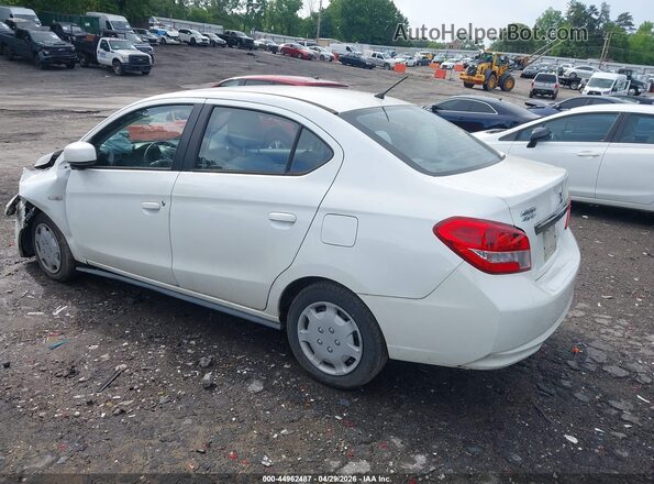 ML32F3FJ9LHF04549 2020 MITSUBISHI MIRAGE G4 White Rear left