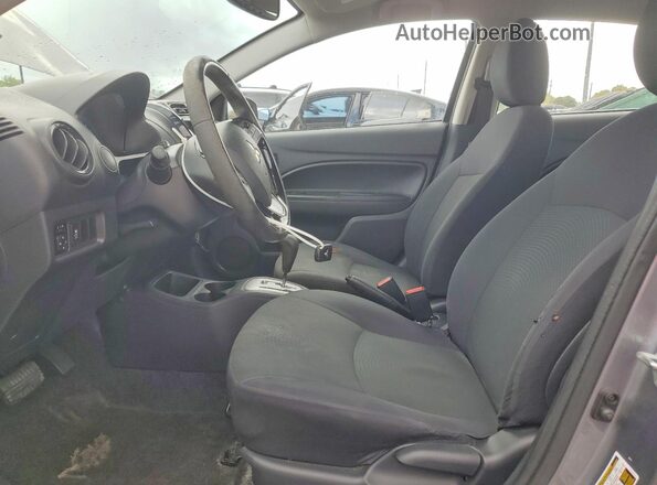 ML32F3FJXHHF06060 2017 MITSUBISHI MIRAGE Серебряный Вид салона спереди