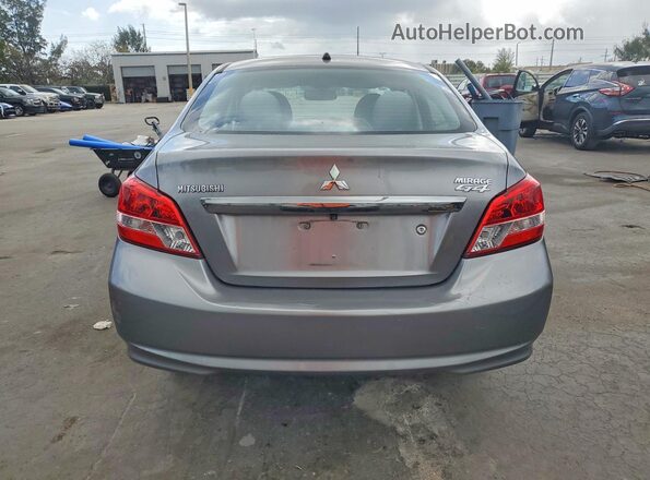 ML32F3FJXHHF06060 2017 MITSUBISHI MIRAGE Серебряный Вид сзади