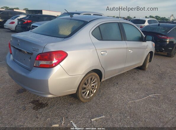 ML32F3FJXJHF11989 2018 MITSUBISHI MIRAGE G4 Серебряный Задняя правая четверть