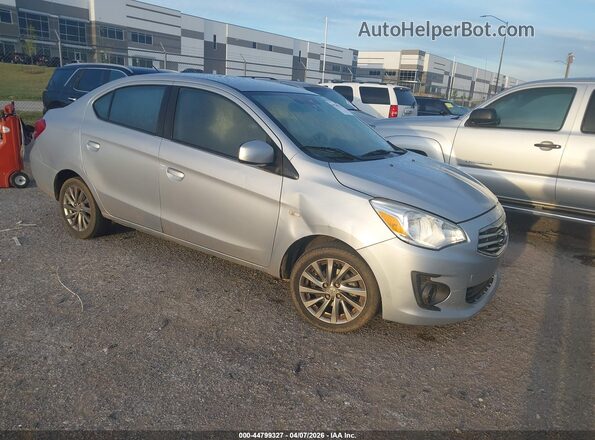 ML32F3FJXJHF11989 2018 MITSUBISHI MIRAGE G4 Серебряный Передняя правая четверть