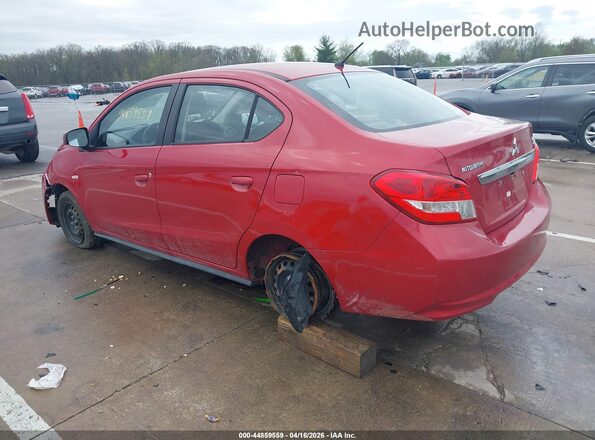 ML32F3FJXKHF10956 2019 MITSUBISHI MIRAGE G4 Red უკანა მარცხენა