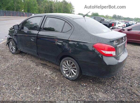 ML32F4FJ1HHF16594 2017 MITSUBISHI MIRAGE G4 Черный Задняя левая четверть