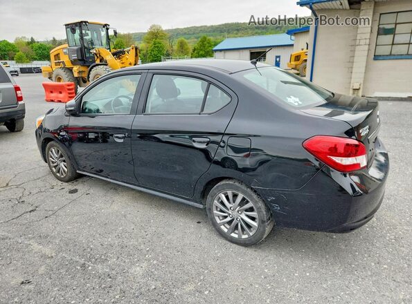 ML32F4FJ2LHF13275 2020 MITSUBISHI MIRAGE Black Trasero izquierdo