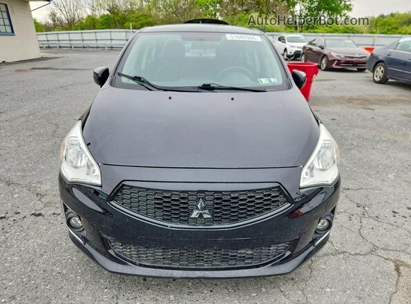 ML32F4FJ2LHF13275 2020 MITSUBISHI MIRAGE Black Vista frontal