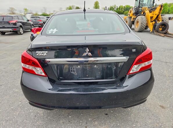 ML32F4FJ2LHF13275 2020 MITSUBISHI MIRAGE Black Vista trasera
