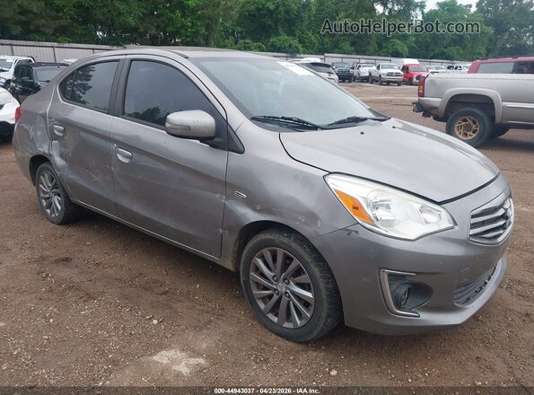 ML32F4FJ6HH004861 2017 MITSUBISHI MIRAGE G4 Серебряный Передняя правая четверть