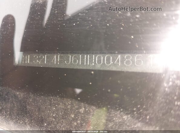 ML32F4FJ6HH004861 2017 MITSUBISHI MIRAGE G4 Серебряный Вид подкапотного пространства