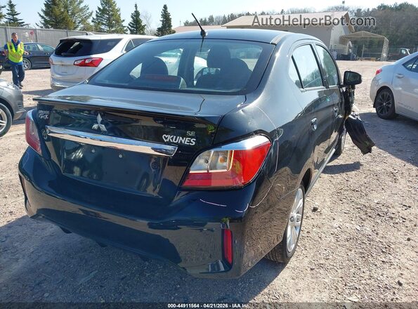 ML32FVFJ2NHF08070 2022 MITSUBISHI MIRAGE G4 Черный Задняя правая четверть