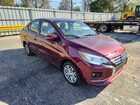 2022 Mitsubishi Mirage G4 Se Maroon vin: ML32FVFJ7NHF05892