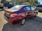 2022 Mitsubishi Mirage G4 Se Maroon vin: ML32FVFJ7NHF05892
