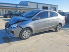 2022 Mitsubishi Mirage G4 Se Silver vin: ML32FVFJ7NHF07898