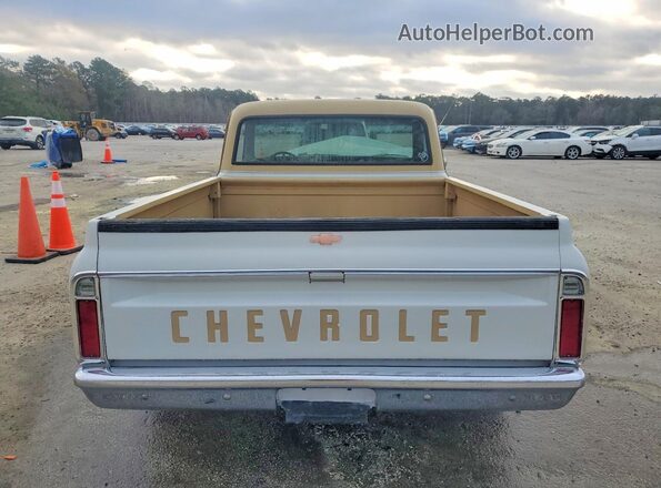NCS98906 1971 GMC C1500 White Vista trasera