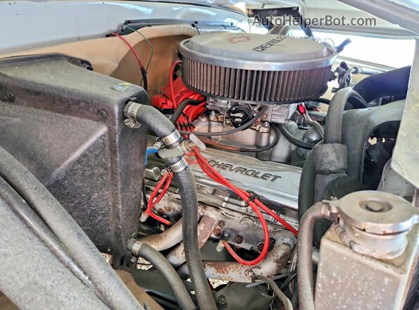 NCS98906 1971 GMC C1500 White Vista interior trasera