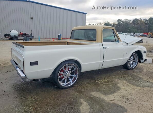 NCS98906 1971 GMC C1500 White Trasero derecho