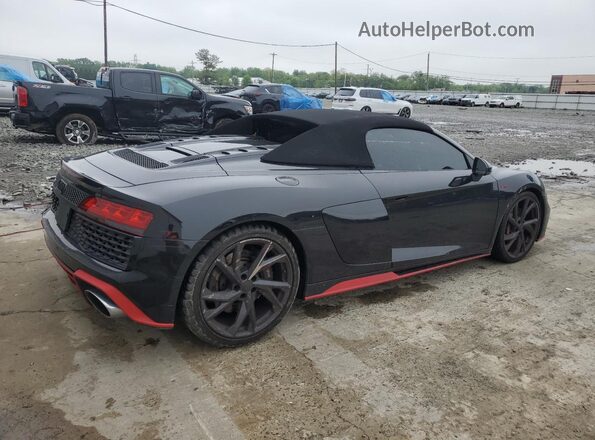 NJ1589E 2022 AUDI R8 Black Trasero derecho