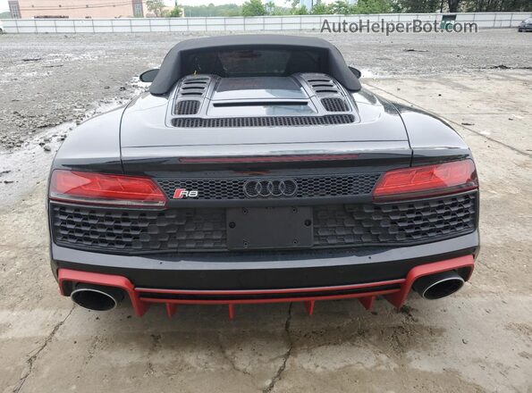 NJ1589E 2022 AUDI R8 Black Vista trasera