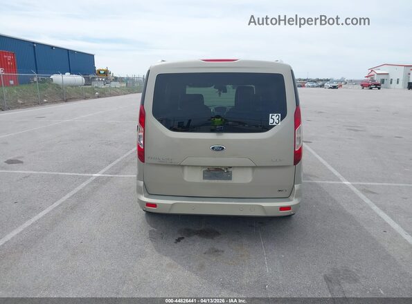 NM0GE9F76G1237991 2016 FORD TRANSIT CONNECT Желто-коричневый 