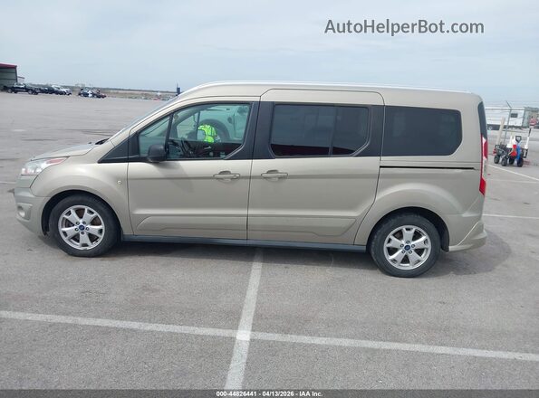 NM0GE9F76G1237991 2016 FORD TRANSIT CONNECT Желто-коричневый Панорамный вид салона 360°