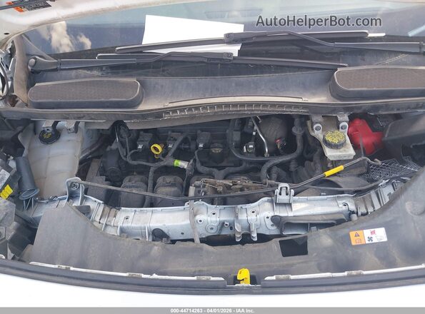 NM0LS7E25K1385754 2019 FORD TRANSIT CONNECT Белый Вид сзади