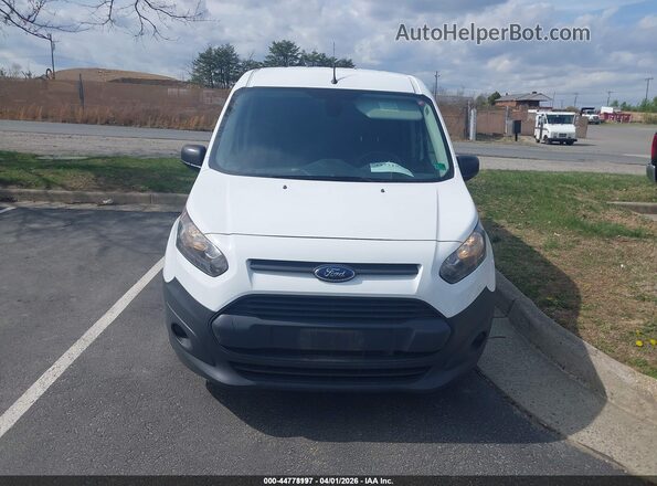NM0LS7E79J1375478 2018 FORD TRANSIT CONNECT Белый Вид панели приборов