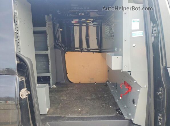NM0LS7F71H1329202 2017 FORD TRANSIT Черный Вид задней части салона