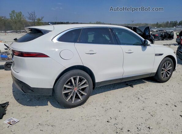 SADCJ2EX0NA690737 2022 JAGUAR F-PACE White Задня права чверть