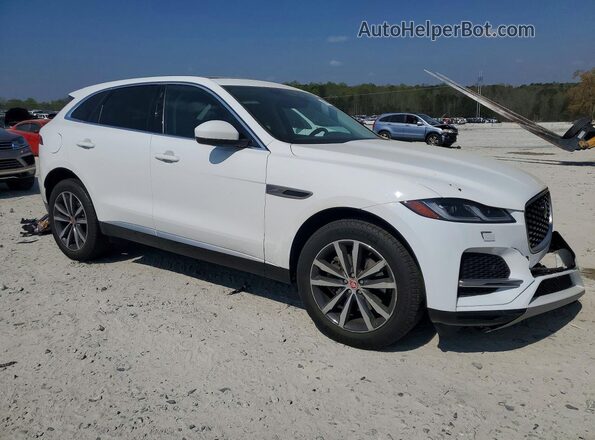 SADCJ2EX0NA690737 2022 JAGUAR F-PACE White Передня права чверть