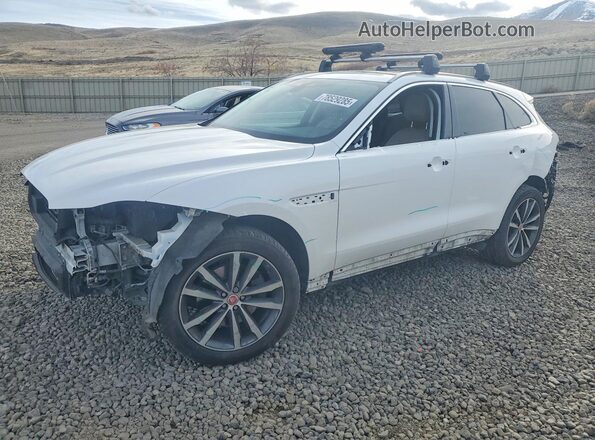 SADCJ2EX2PA704091 2023 JAGUAR F-PACE White Vista tres cuartos delantera izquierda