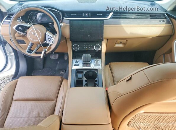 SADCJ2EX2PA704091 2023 JAGUAR F-PACE White Vista del salpicadero