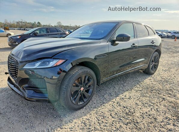 SADCJ2EX4MA674023 2021 JAGUAR F-PACE Черный Передняя левая четверть