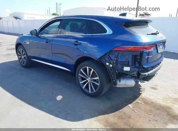 SADCJ2EX7PA707133 2023 JAGUAR F-PACE Синий Задняя левая четверть