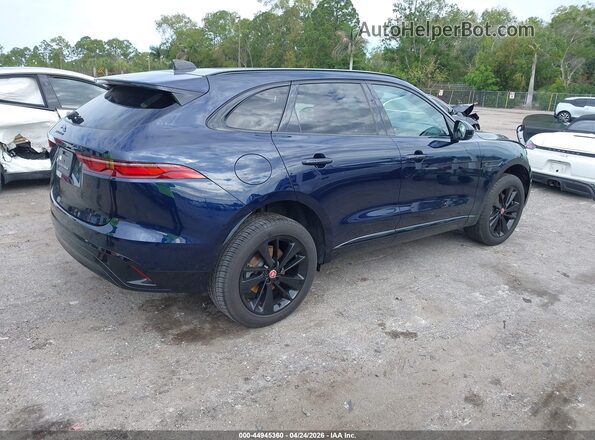 SADCJ2EX8PA717962 2023 JAGUAR F-PACE Dark Blue Задняя правая четверть