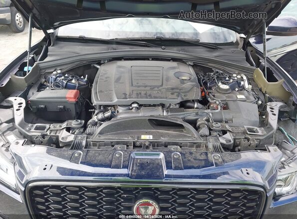 SADCJ2EX8PA717962 2023 JAGUAR F-PACE Dark Blue Вид сзади