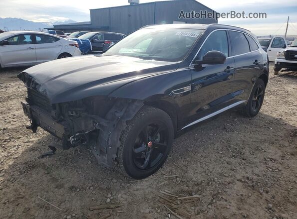 SADCJ2EXXPA713041 2023 JAGUAR F-PACE Black Առջևի ձախ երեք քառորդ տեսարան