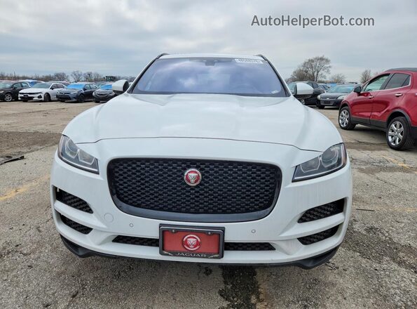 SADCJ2FX0KA366701 2019 JAGUAR F-PACE White Widok z przodu