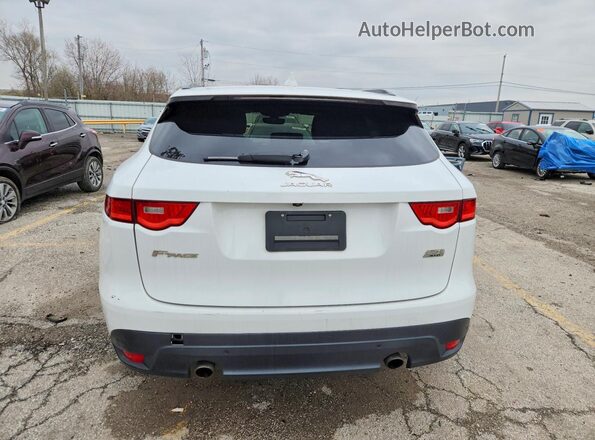 SADCJ2FX0KA366701 2019 JAGUAR F-PACE White Widok z tyłu