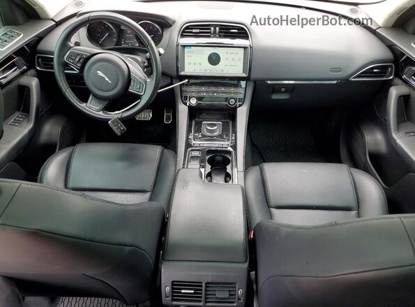 SADCJ2FX1KA616558 2019 JAGUAR F-PACE White წინა პანელის ხედი