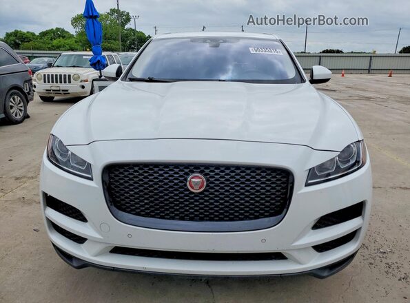 SADCJ2FX1KA616558 2019 JAGUAR F-PACE White წინა ხედი