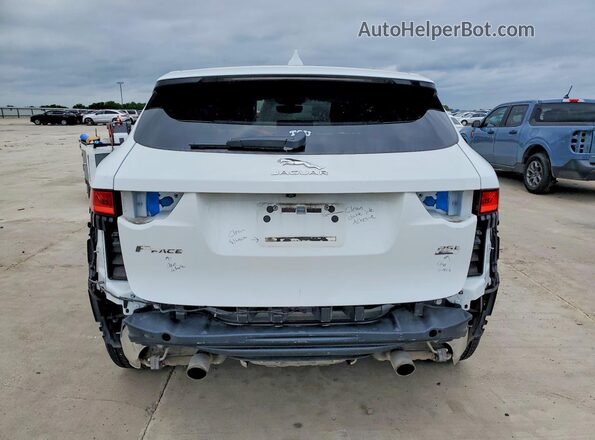 SADCJ2FX1KA616558 2019 JAGUAR F-PACE White უკანა ხედი