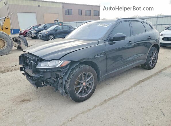 SADCJ2GX4KA607609 2019 JAGUAR F-PACE Черный Передняя левая четверть