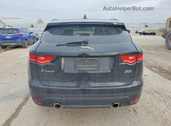 SADCJ2GX4KA607609 2019 JAGUAR F-PACE Черный Вид сзади