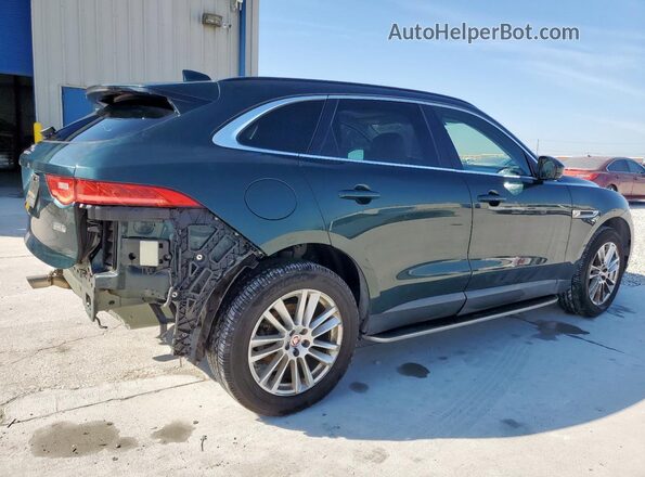 SADCK2FX0JA275570 2018 JAGUAR F-PACE Green Tył prawy