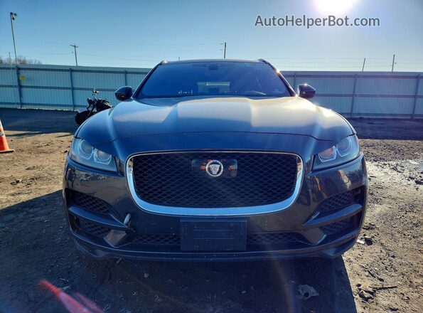 SADCK2FX5KA355383 2019 JAGUAR F-PACE Черный Вид спереди