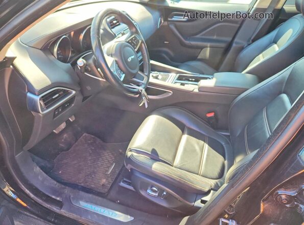 SADCK2FX6KA398162 2019 JAGUAR F-PACE Black Vista interior delantera