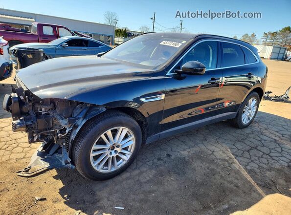 SADCK2FX6KA398162 2019 JAGUAR F-PACE Black Vista tres cuartos delantera izquierda