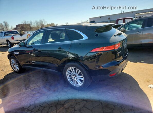 SADCK2FX6KA398162 2019 JAGUAR F-PACE Black Trasero izquierdo