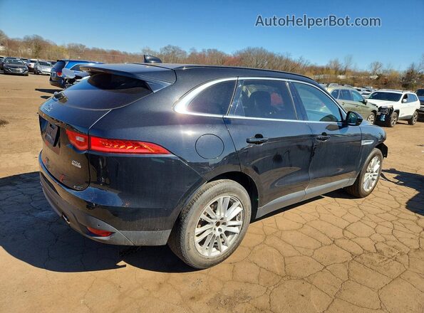 SADCK2FX6KA398162 2019 JAGUAR F-PACE Black Trasero derecho